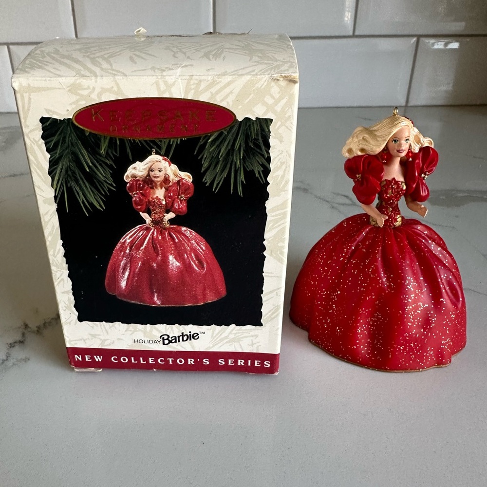 Hallmark 1993 Holiday Barbie Ornament
